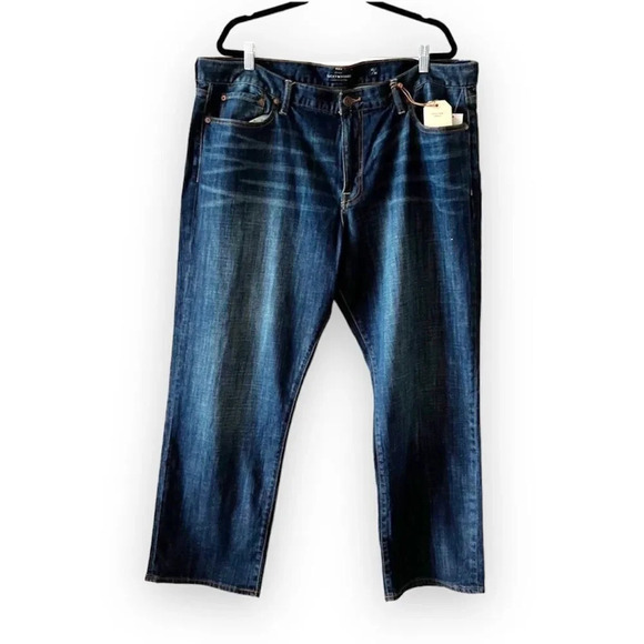 Lucky Brand Men’s Jeans 361 Vintage Straight Dark Blue Wash 42 X 30 New With Tag - Picture 1 of 14